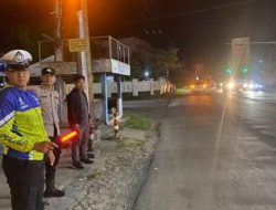 POLRES OKU MELAKSANAKAN PLOTING ANTISIPASI GANGGUAN KAMTIBMAS PADA MALAM LIBUR