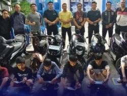 Gabungan Antisipasi Balap Liar, 12 Kendaraan Roda Dua Diamankan