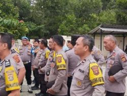 Polsek Baturaja Timur Gelar Gaktiblin, Pastikan Disiplin dan Profesionalisme Personel