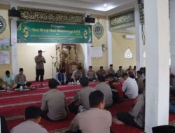 Polres OKU Peringati Isra Mi’raj Nabi Muhammad SAW 1447 H/2026 M, Perteguh Keimanan Personel Menuju Polri Presisi