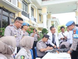 Sie Propam Polres Oku Gelar Gaktibplin, Minimalisir Pelanggaran Personel