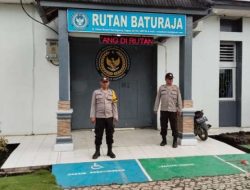 Anggota Piket Polsek Baturaja Timur Laksanakan Patroli Sambang ke Rutan Kelas II B Baturaja Kabupaten Ogan Komering Ulu.