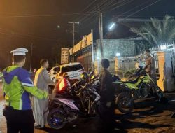 Amankan Sholat Tarawih SOC Regu III Polres OKU di Sejumlah Masjid, Situasi Kondusif