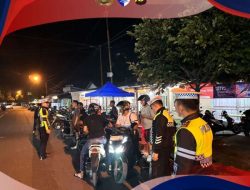 Sat Lantas Polres OKU Gelar Patroli Antisipasi Balap Liar di Sejumlah Titik Rawan Baturaja