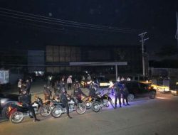 Sat Lantas Polres OKU Gelar Patroli Antisipasi Balap Liar di Sejumlah Titik Rawan Baturaja