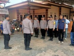 Polres OKU Laksanakan Pengamanan Kunjungan Gubernur Herman Deru di PLTU MT Sumbagsel-1