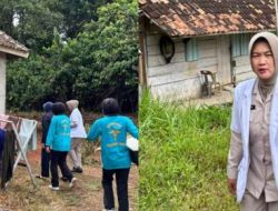 Dipimpin Anica Tursia, Sidokkes Polres OKU Datangi Rumah Warga Berikan Pelayanan Kesehatan