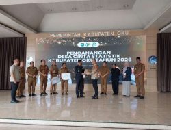 Menuju Desa Berbasis Data, OKU Resmi Canangkan Desa Cantik 2026