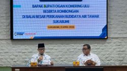 Kunjungan Kerja Balai Besar Perikanan Air Tawar, Teddy: Siapkan Kampung Nelayan Merah Putih