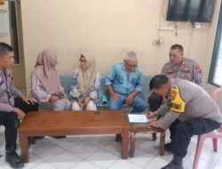 Bhabinkamtibmas Polsek Baturaja Timur Mediasi Kasus Pelemparan Rumah, Kedua Pihak Sepakat Berdamai