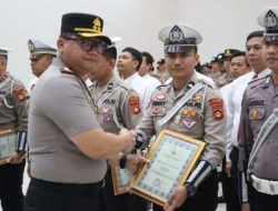 Respons Cepat dan Kerja Keras, Satlantas Polres OKU Raih Penghargaan