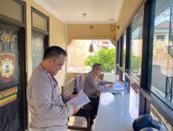 Cek Piket Penjagaan Dan Piket Tahanan, Waka Polres Oku Tekankan Jaga Kebersihan Dan Kesehatan Para Tahanan