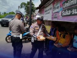 Kegiatan Jum’at Berkah Sat Lantas Polres OKU