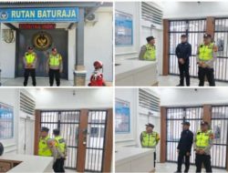 Personil Polsek Baturaja Timur patroli Sambang Ke Rutan Kelas II B  Baturja