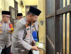 Kapolres OKU Dorong Tahanan Perbaiki Diri Lewat Program ” TANJIDOR ” Mengaji Bersama Polri