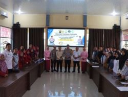 Polres Oku Bersama Dinkes Oku Gelar Pelatihan Keamanan Pangan Siap Saji Bagi Penjamah Pangan