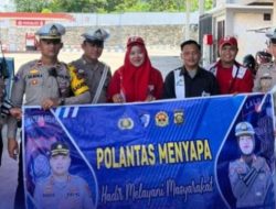 Polantas OKU Menyapa Di SPBU Batu Kuning Dengar Curhatan Pengemudi Saat Ops Zebra Musi 2025