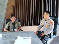 Kapolsek Semidang Aji menjelang Natal dan Tahun baru Antisipasi Kerawanan di Objek Wisata Goa Putri