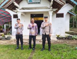 Polsek Sinar Peninjauan Mengamankan Rangkaian Ibadah Natal dan Tahun Baru di GPIN Karya Jaya XIII