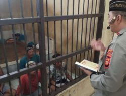 Polres OKU Gelar Program TANJIDOR, Tahanan Dapat Pembinaan Rohani Lewat Mengaji.