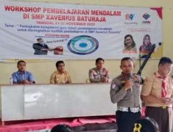 Polres OKU Dampingi Siswa SMP 1 Xaverius Baturaja yang Sempat Coba Bunuh Diri.