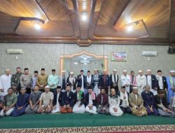 Bersama MUI Polsek Baturaja Timur ikut Safari Subuh di Masjid Al-Ghozali Kelurahan Sekarjaya.