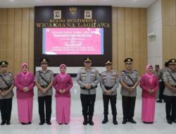 SERAH TERIMA DAN PISAH SAMBUT KASAT INTELKAM,KASIWAS SERTA KASI HUMAS POLRES OKU. 