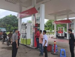 Polsek Semidang Aji Pastikan Ketersediaan BBM Aman Jelang Natal 2025 dan Tahun Baru 2026.