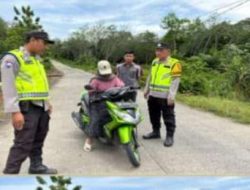 KERJA RUTIN YANG DITINGKATKAN (KRYD) POLSEK SINAR PENINJAUAN POLRES OKU UNTUK MEMELIHARA KEAMANAN DAN KETERTIBAN MASYARAKAT