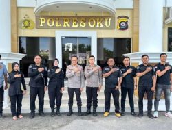 POLRES OKU LAKUKAN PERBAIKAN CCTV POLDA SUMSEL DI SEJUMLAH TITIK STRATEGIS.
