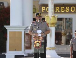 Pengamanan Peribadatan Perayaan Natal 2025 Dan Tahun Baru 2026, Polres Oku Turunkan 256 Personel Gabungan