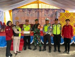 Seksi Kedokteran dan Kesehatan Polres OKU Lakukan Pengecekan Pos pelayanan dan Pos Pangamanan Operasi Lilin Tahun 2025.