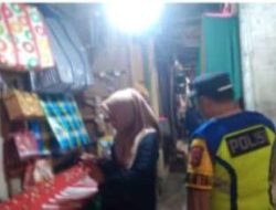 Kegiatan Patroli Di Tempat Keramaian, dipasar Inpres Baturaja untuk Upaya Pencegahan Kriminal.