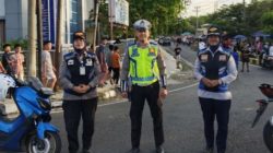 Satlantas Polres OKU Gelar Pengamanan Car Free Day, Arus Lalu Lintas Baturaja Kondusif