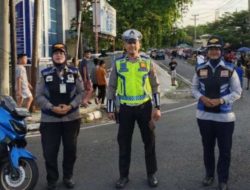 Satlantas Polres OKU Gelar Pengamanan Car Free Day, Arus Lalu Lintas Baturaja Kondusif